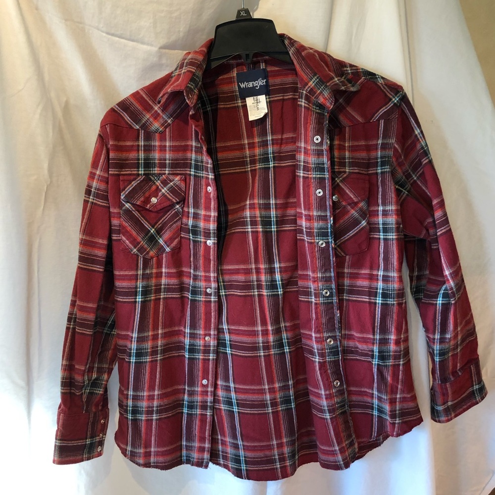 Wrangler Pearl Snap / flannel
